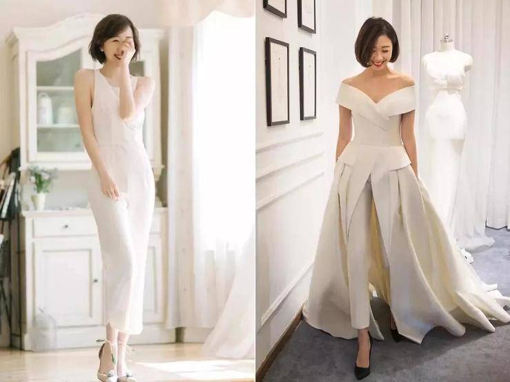 佩戴的耳饰每一对都好美呀！开元棋牌那些适合婚礼当天(图3)