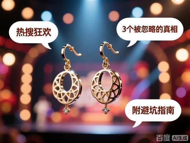 王菲春晚耳环再炸屏：连续两年带火小众款热搜狂欢背后藏着真相(图4)